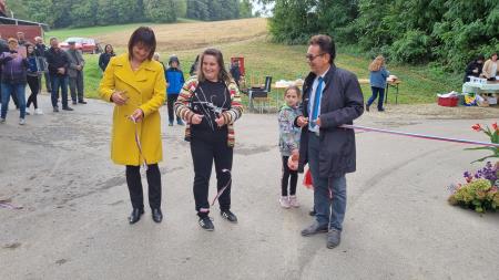 Slovesnost predaje svojemu namenu obnovljene skupne občinske ceste med občinama Razkrižje in Ljutomer, Veščica – Globoka 8